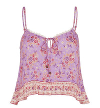 Arnhem Floral 'Harmony' Cropped Cami & Mini Skirt Set in Lilac