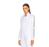 Givenchy White Long Sleeve Technical Jersey Tracksuit Jacket