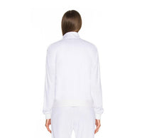 Givenchy White Long Sleeve Technical Jersey Tracksuit Jacket