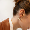 Odeya Collective Gold Hoop Earrings