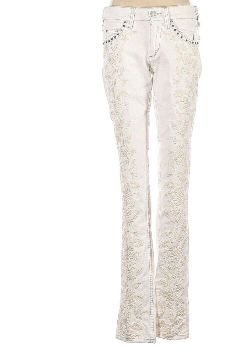 Isabel Marant Cream Flare Galix Cream Jeans