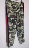 Mother Misfit Stripe Camo Jogger Pants