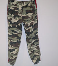 Mother Misfit Stripe Camo Jogger Pants