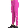 2XU Mid Rise Fuischia Pink Compression Women's Running Tights