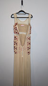 Poppy Lissiman Sequin & Lace Sheer Maxi Dress