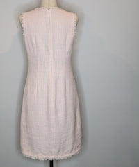 Karl Lagerfeld Paris Pale Pink Tweed Sheath Dress