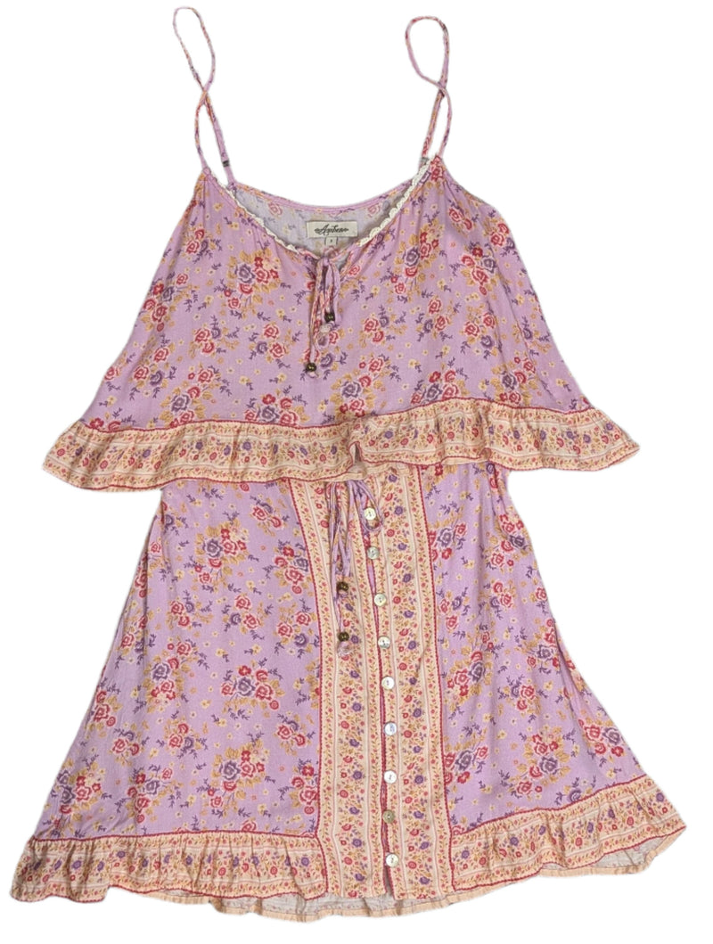 Arnhem Floral 'Harmony' Cami & Mini Skirt Set in Lilac