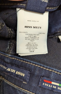 Miss Sixty 90s 00's Y2K Slim Low Rise Jeans