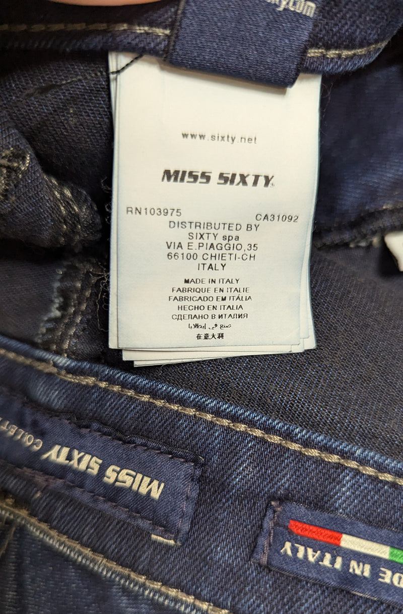 Miss Sixty 90s 00's Y2K Slim Low Rise Jeans