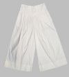 Sass & Bide White High Rise Wide Leg Cullotes