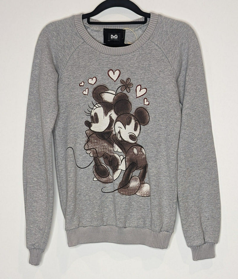 Dolce & Gabbana D&G x Disney Mickey Minnie Unisex Sweater