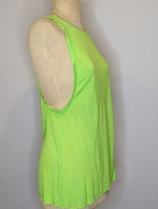 Scanlan Theodore Neon Racer Back Tank Top