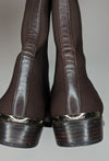 Coach Brown Leather Knee High Riding Boots 6