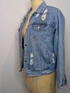 Delilah Distressed Denim Jacket