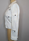 Sportsgirl White Denim Jacket