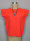 Matichevski Orange Neon Fluoro Bodice Top