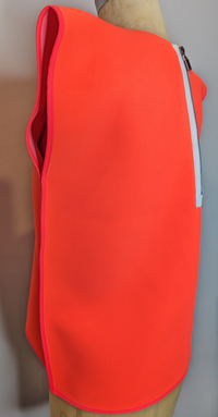 Matichevski Orange Neon Fluoro Bodice Top