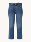 Anine Bing Gavin 1999 Mid Rise Relaxed Straight Jean