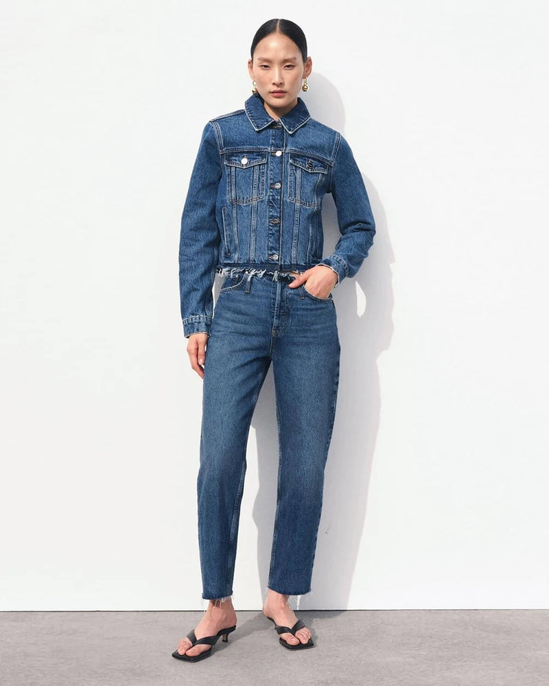 Anine Bing Gavin 1999 Relaxed Straight Jean