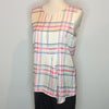 Scanlan Theodore Check/ Gingham Sleeveless Top