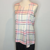 Scanlan Theodore Check/ Gingham Sleeveless Top