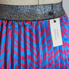 Frankie's Melbourne Bright Print Pleated Midi Skirt