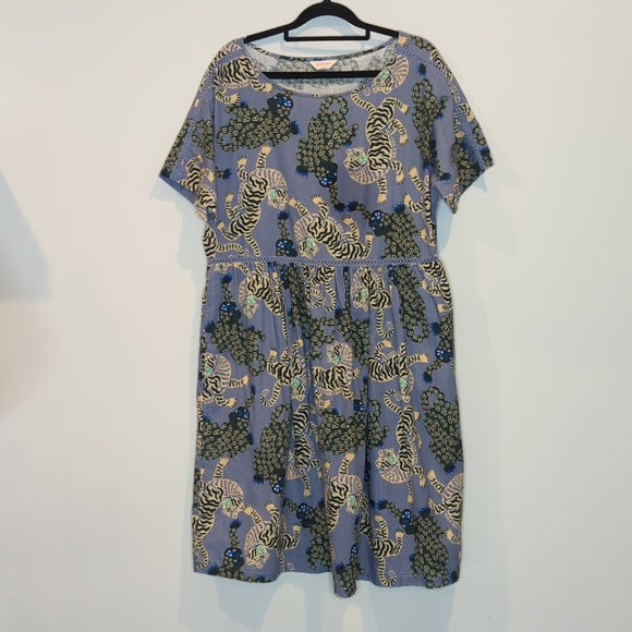 Gorman Tiger Queen Cotton Sadie Smock Cotton Dress Re find Preloved
