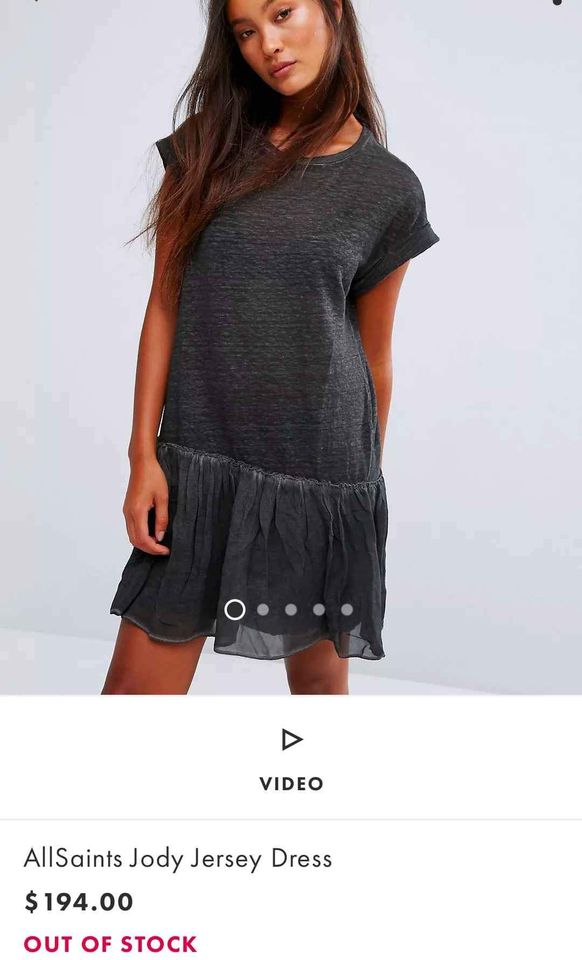 AllSaints Relaxed Tshirt Dress