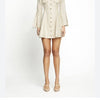 Alice McCall Lost Together Linen Bell Flared Sleeves Mini Dress