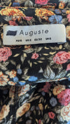 Auguste The Label Black Floral Wrap Boho Dress