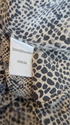 Zimmermann Animal Print Silk Mini Skirt