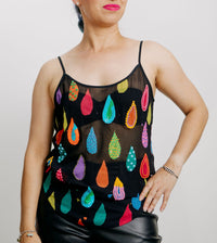 Gorman x Rhys Lee Silk Beaded Sequinned Cami Top