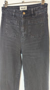 Rollas Black Wash Flare Jean