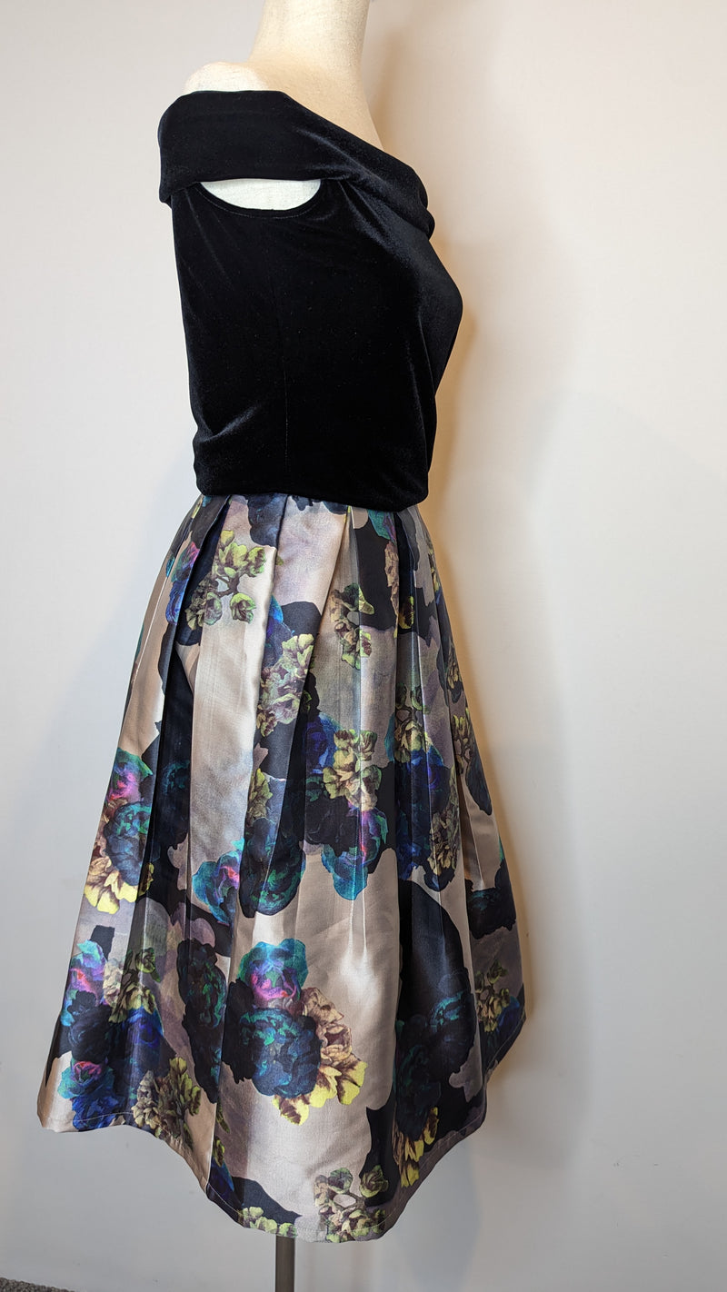 Asilio Floral Garden Tea Skirt