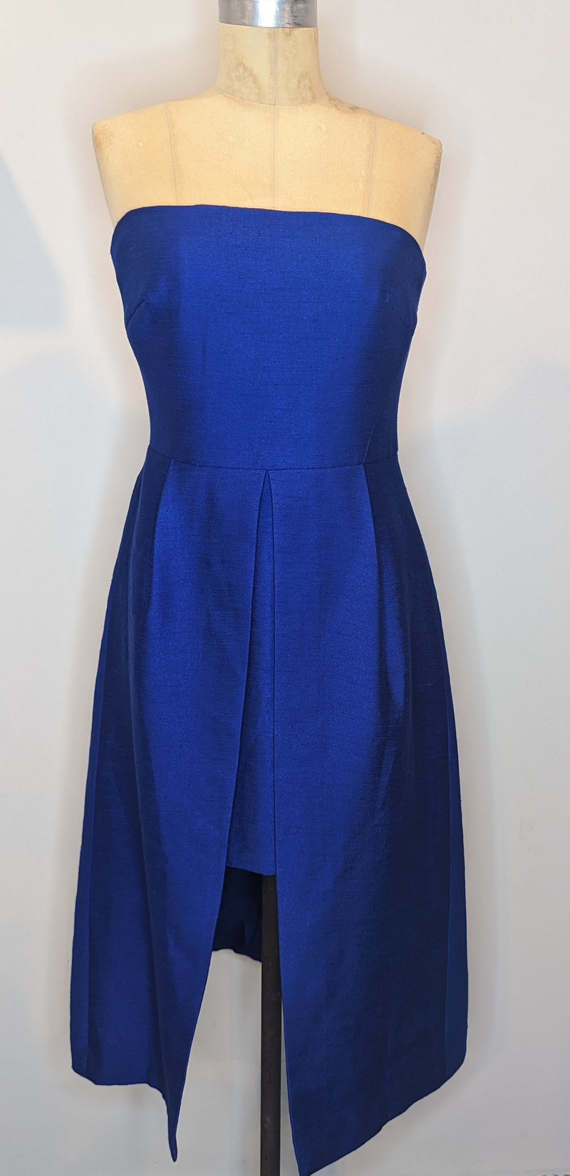 C/MEO Cameo Collective Electric Blue Formal Strapless Dress