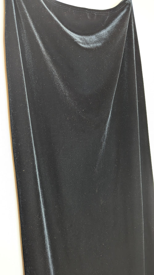 Ruth Tarvydas Vintage Velvet Maxi Skirt