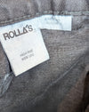 Rollas Black Wash Flare Jean