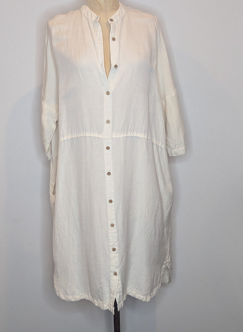 The Shanty Corporation Oversized Boho Linen Dress