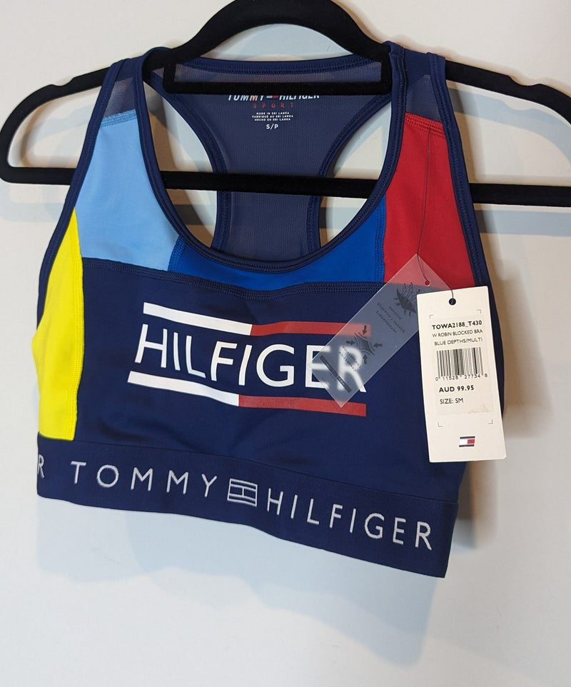 Tommy Hilfiger Crop Top Racerback Sports Bra