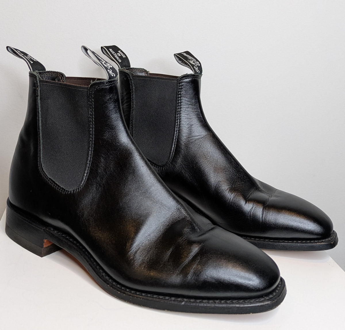 RM Williams Signature Craftsman Men's Black Boots