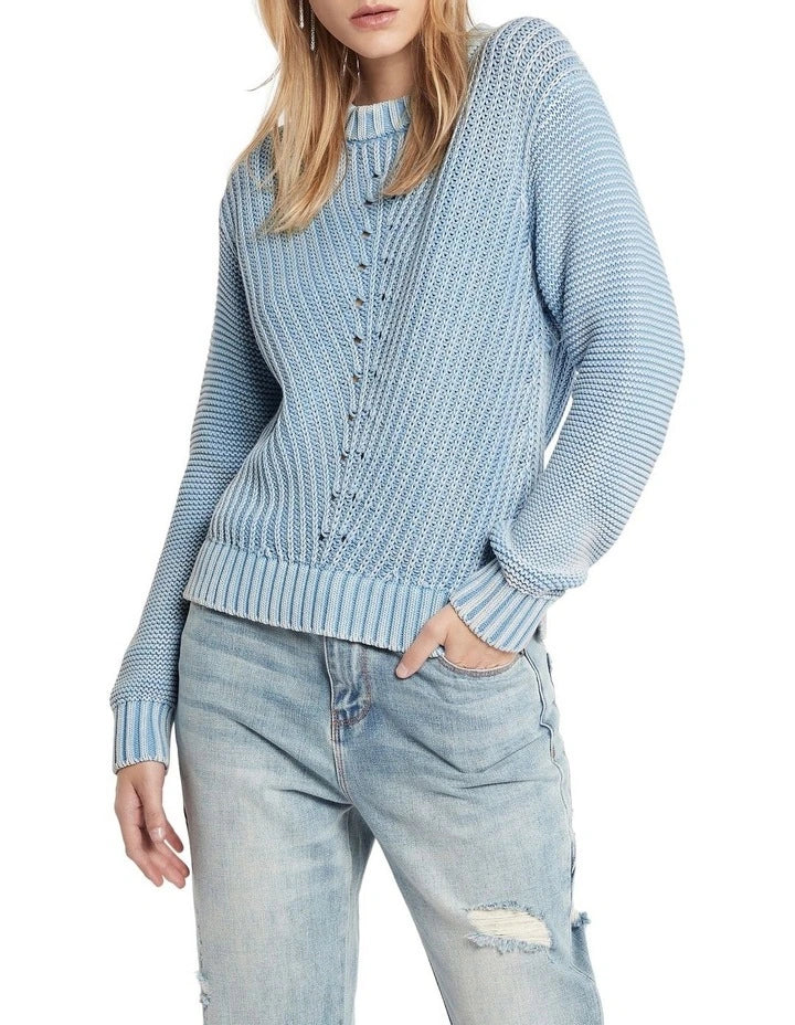 Sass & Bide Pastel Blue Knit Jumper