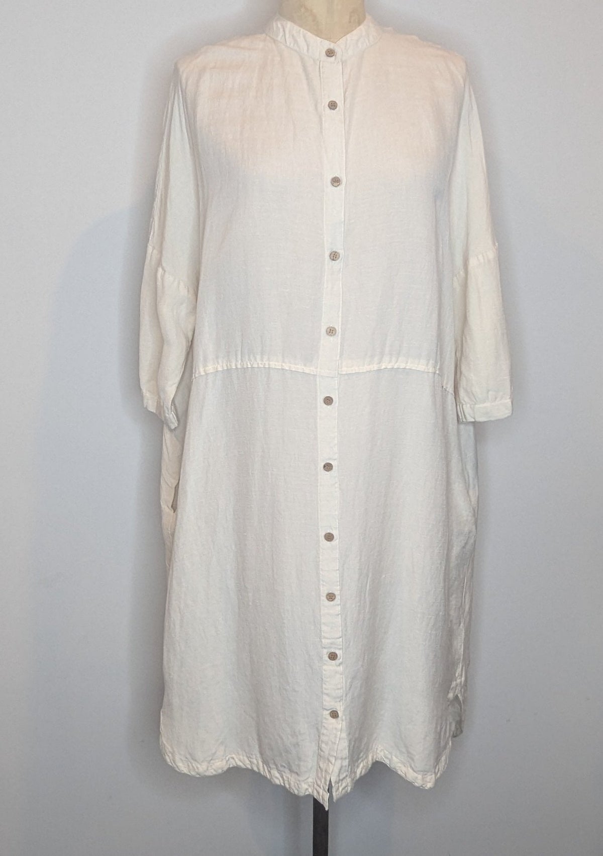 The Shanty Corporation Oversized Boho Linen Dress