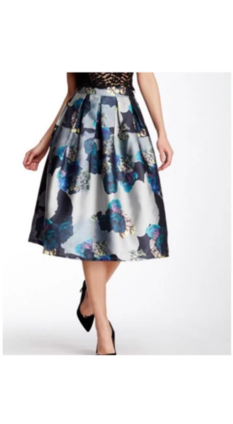 Asilio Floral Garden Tea Skirt