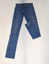 Ksubi Straight Leg Blue Slim Low Rise Jeans