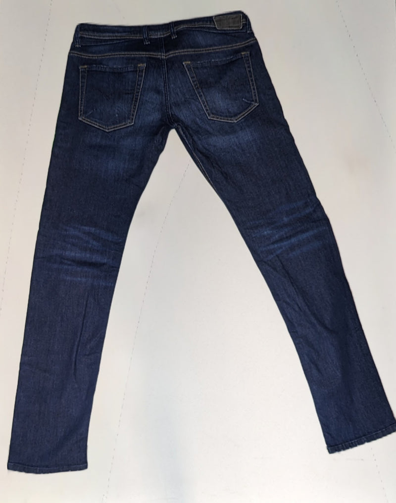 Diesel Industry Shioner Slim Skinny Dark Denim