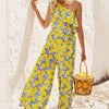 Mister Zimi Citrine Lemon Print Jumpsuit