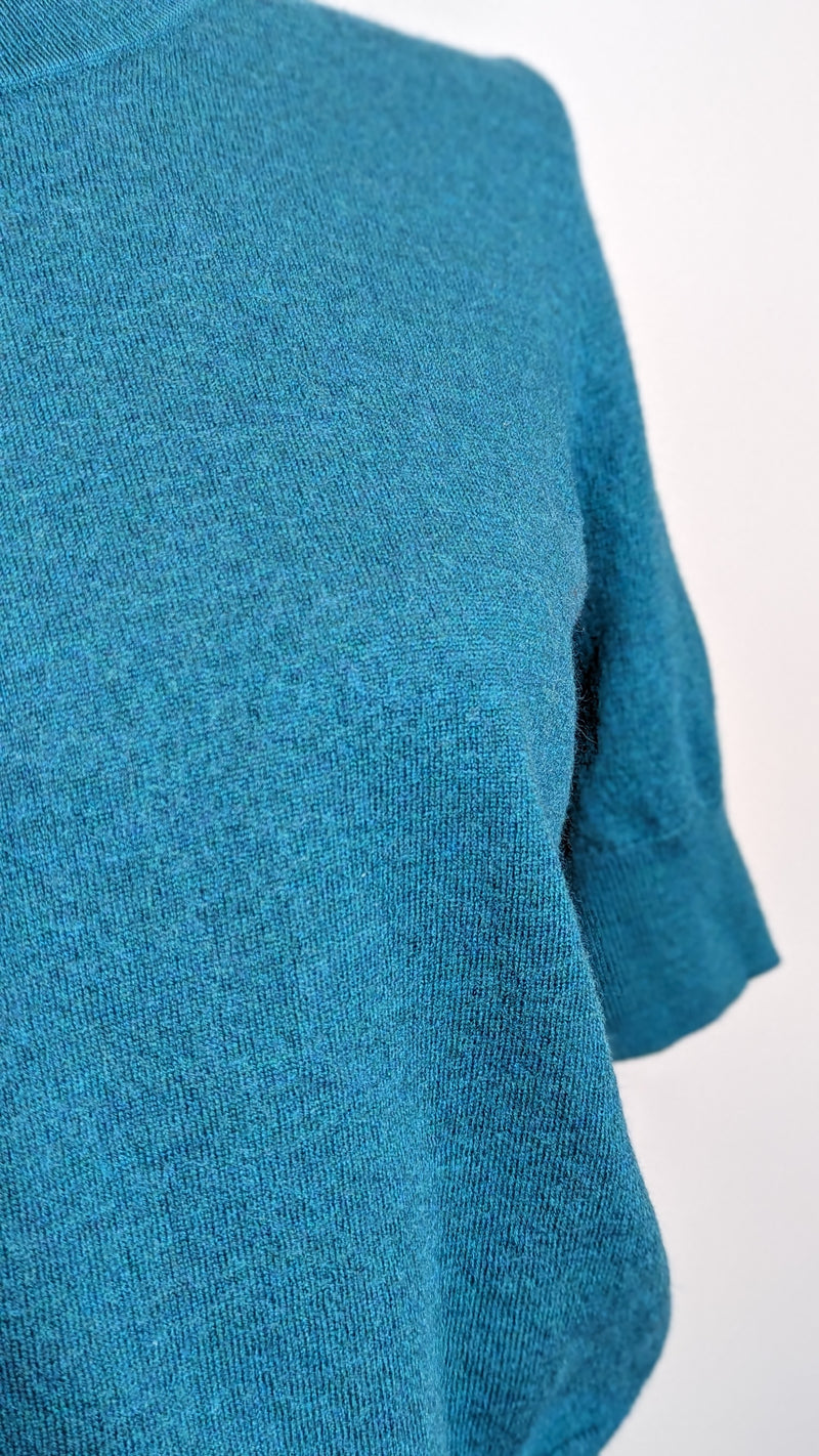 Gorman Merino Wool Teal Green Top