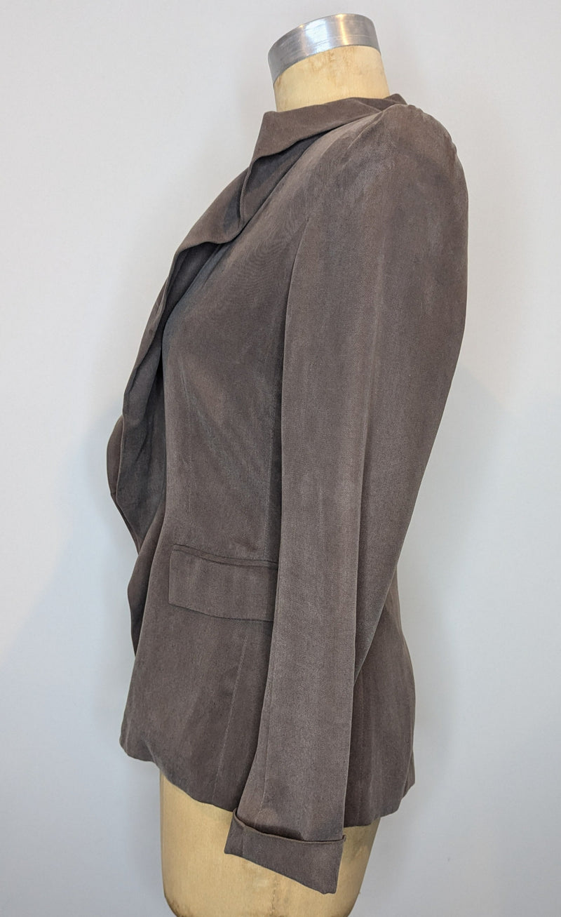 Bianca Spender Soft Brown Blazer Jacket