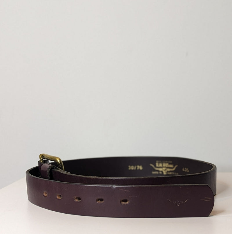 RM Williams Brown Leather Belt