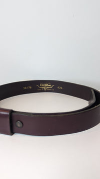 RM Williams Brown Leather Belt